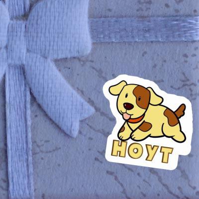 Dog Sticker Hoyt Notebook Image