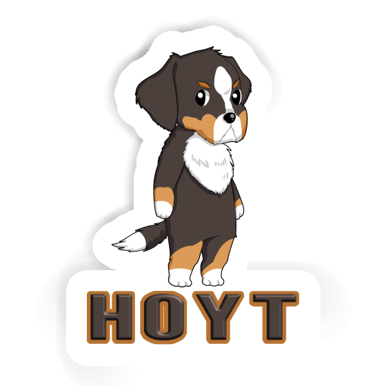 Sticker Hoyt Bernese Mountain Dog Notebook Image