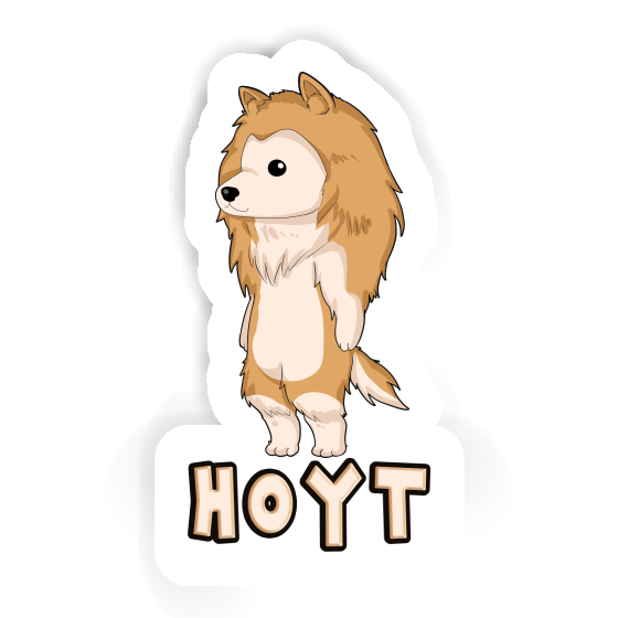 Hoyt Sticker Collie Image