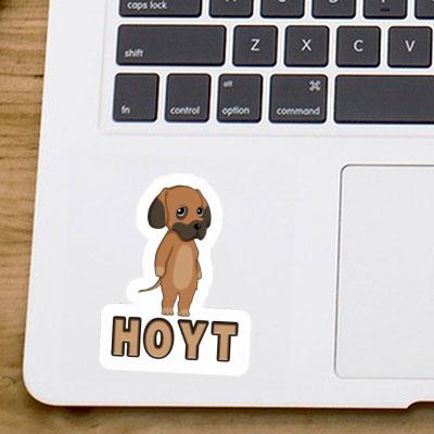 Sticker Hoyt  Great Dane Notebook Image