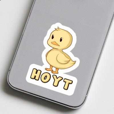 Duck Sticker Hoyt Notebook Image