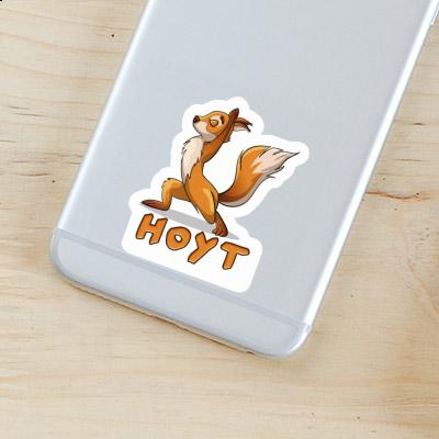 Sticker Hoyt Yoga Squirrel Gift package Image