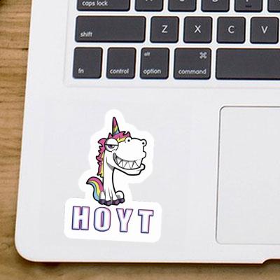 Sticker Unicorn Hoyt Laptop Image