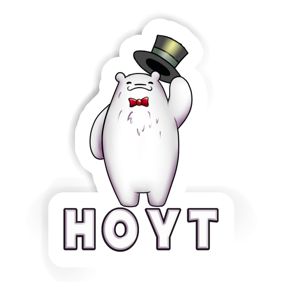 Hoyt Sticker Icebear Gift package Image