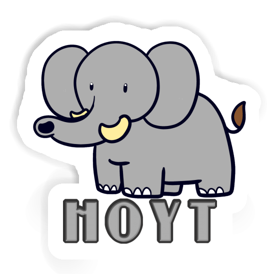 Elephant Sticker Hoyt Laptop Image