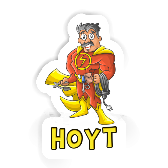 Hoyt Autocollant Électricien Gift package Image