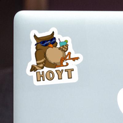 Cool Owl Sticker Hoyt Notebook Image