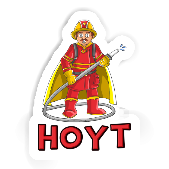 Firefighter Sticker Hoyt Notebook Image