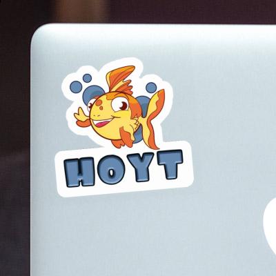 Fish Sticker Hoyt Laptop Image