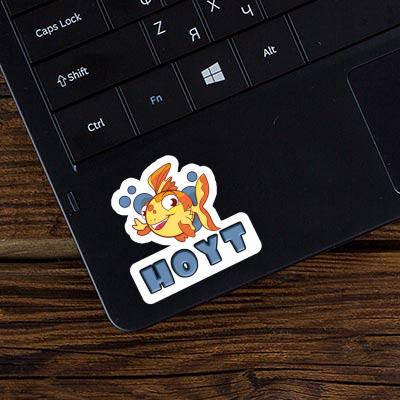 Fish Sticker Hoyt Laptop Image