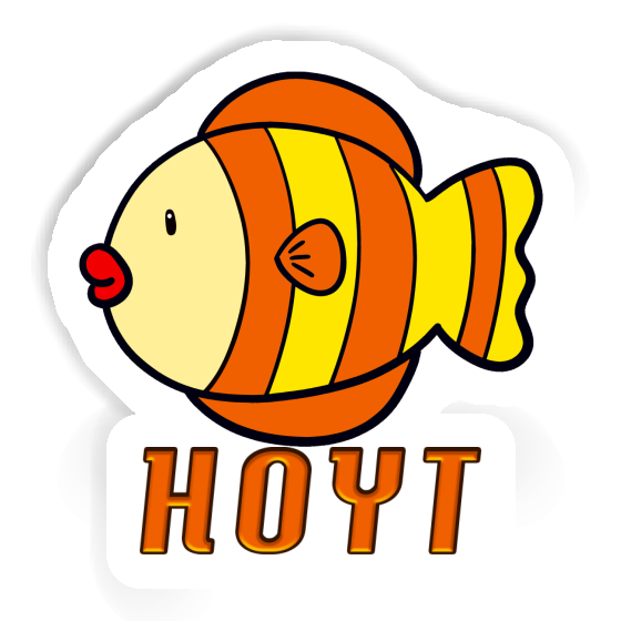 Hoyt Sticker Fisch Notebook Image