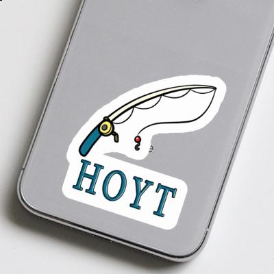 Hoyt Sticker Fishing Rod Notebook Image
