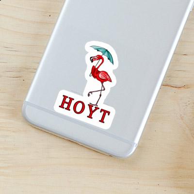 Hoyt Sticker Flamingo Gift package Image