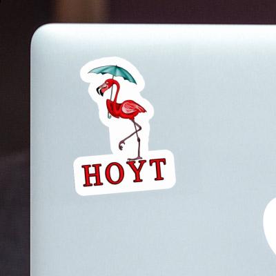 Hoyt Sticker Flamingo Notebook Image