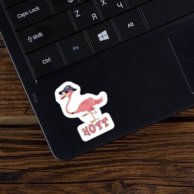 Sticker Hoyt Flamingo Laptop Image