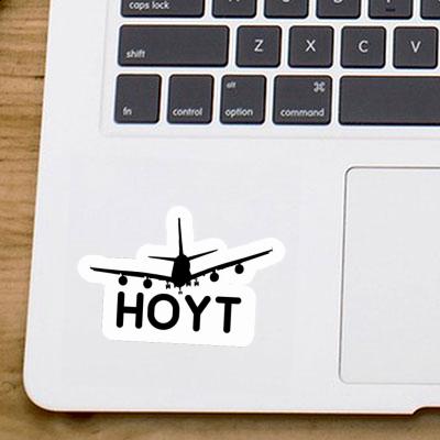 Autocollant Hoyt Avion Laptop Image
