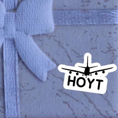 Hoyt Sticker Airplane Gift package Image