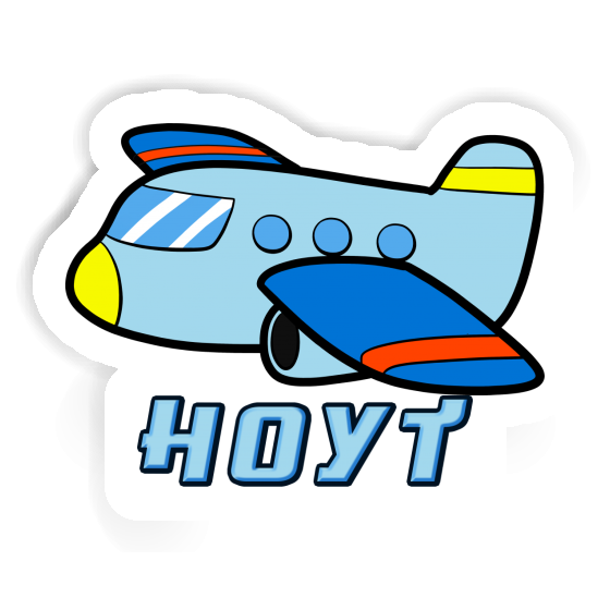 Aufkleber Hoyt Flugzeug Image