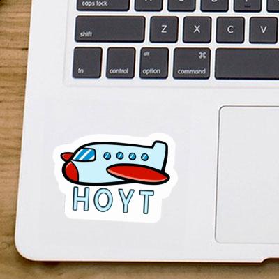 Airplane Sticker Hoyt Laptop Image