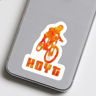 Sticker Hoyt Freeride Biker Notebook Image