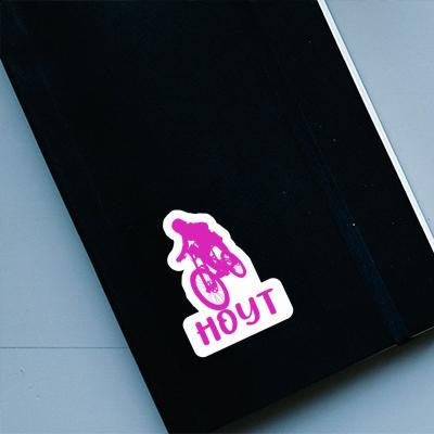 Hoyt Sticker Freeride Biker Notebook Image