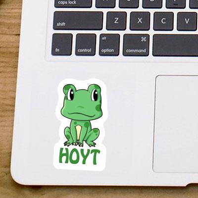 Sticker Frosch Hoyt Laptop Image