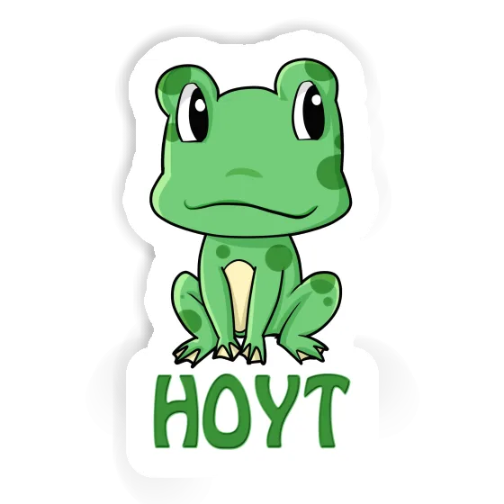 Sticker Frosch Hoyt Notebook Image