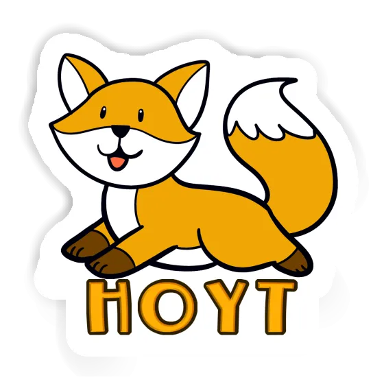 Sticker Fox Hoyt Notebook Image