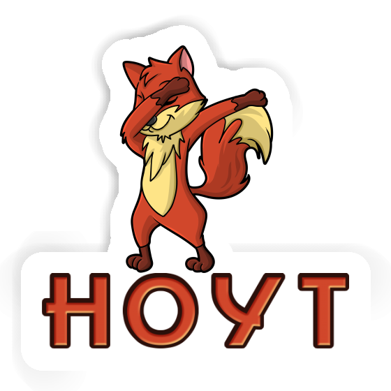 Dabbing Fox Sticker Hoyt Gift package Image
