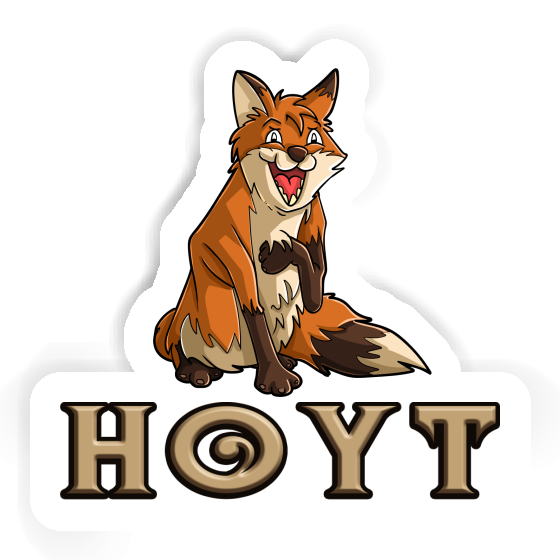 Sticker Hoyt Fox Laptop Image