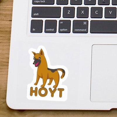 Sticker Hoyt German Shepherd Laptop Image