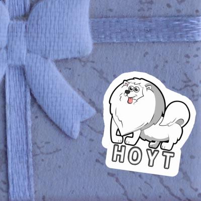 Sticker German Spitz Hoyt Gift package Image