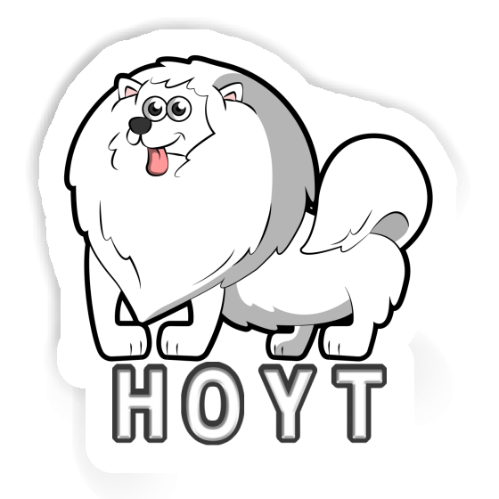 Sticker German Spitz Hoyt Laptop Image