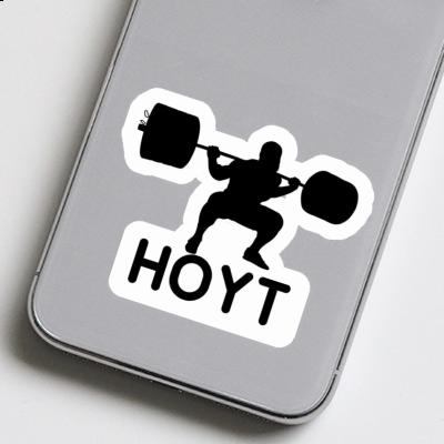 Sticker Gewichtheber Hoyt Image