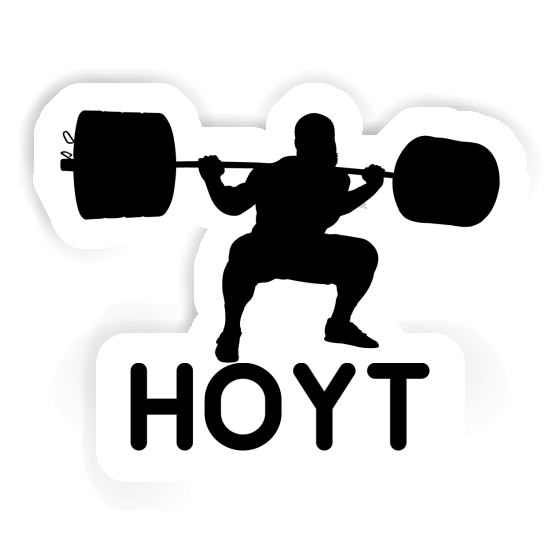 Weightlifter Sticker Hoyt Laptop Image