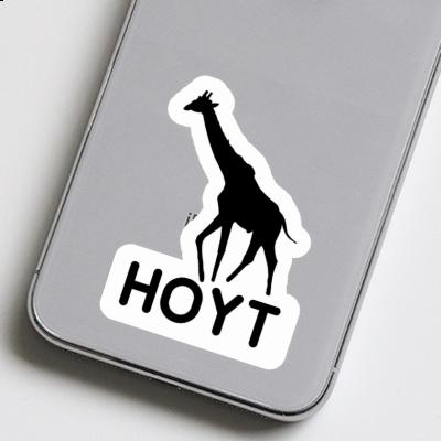 Giraffe Sticker Hoyt Notebook Image