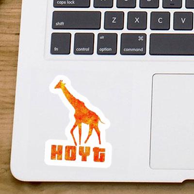 Hoyt Autocollant Girafe Laptop Image