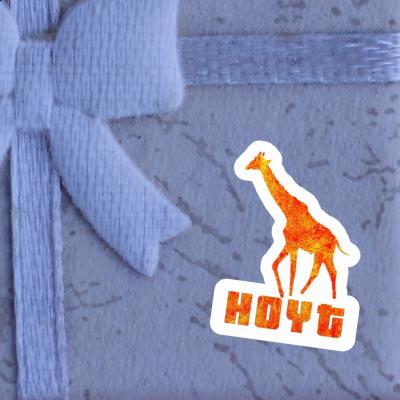 Hoyt Sticker Giraffe Notebook Image