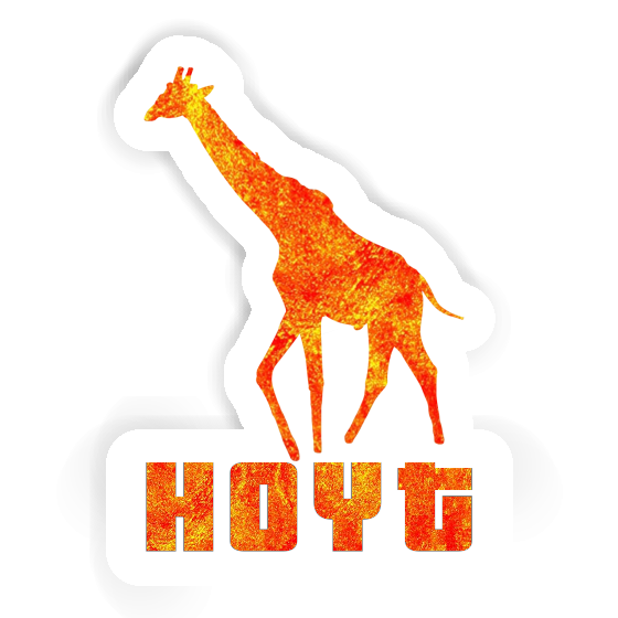 Hoyt Sticker Giraffe Laptop Image