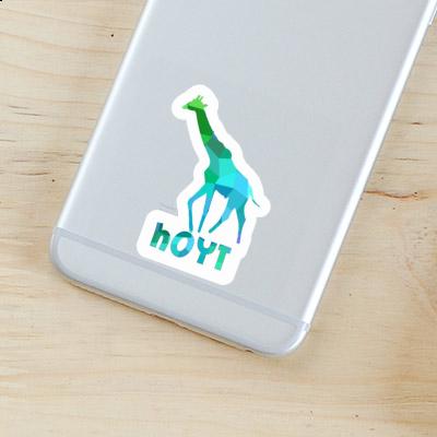 Sticker Hoyt Giraffe Laptop Image