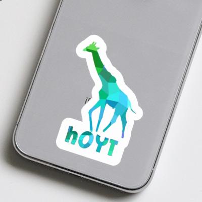 Sticker Giraffe Hoyt Notebook Image