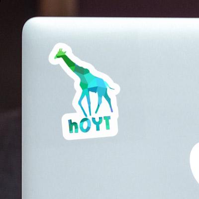 Sticker Hoyt Giraffe Notebook Image
