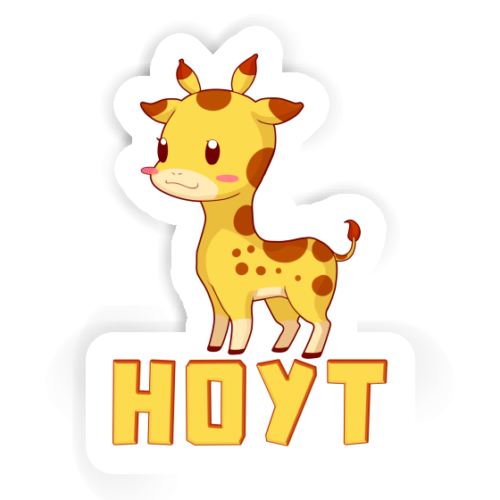 Girafe Autocollant Hoyt Image