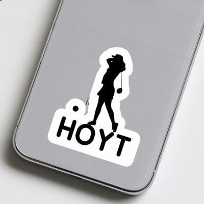 Sticker Golferin Hoyt Laptop Image