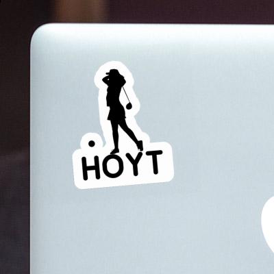 Sticker Golferin Hoyt Notebook Image