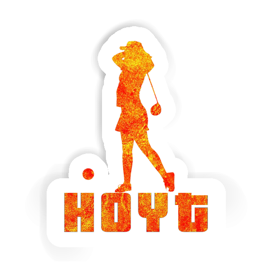 Golfer Sticker Hoyt Gift package Image