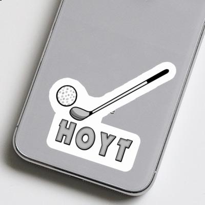 Golfschläger Aufkleber Hoyt Notebook Image
