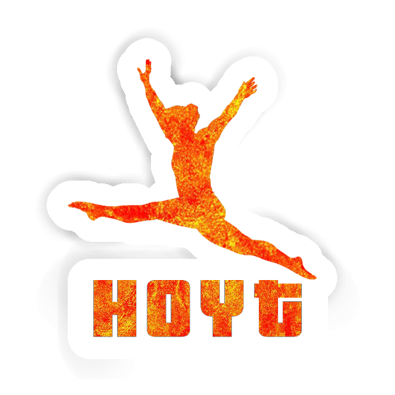 Autocollant Gymnaste Hoyt Laptop Image