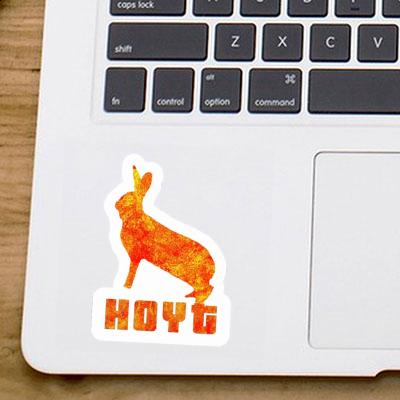 Rabbit Sticker Hoyt Laptop Image