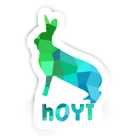 Rabbit Sticker Hoyt Laptop Image